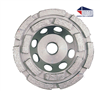 Wheel, Diamond - Cup, 4" w/ 5/8" Arbor (Double Row)