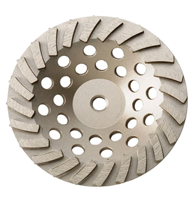 Wheel, Diamond - Cup, 7" w/ 5/8" Arbor Turbo