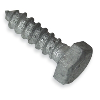 Galvanized Lag Bolt- 1/2" x 2"