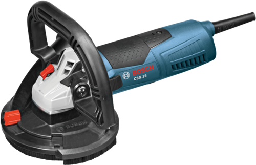 Bosch 5" Concrete Surfacing Grinder w/ Dedicated Dust-Collection Shroud
