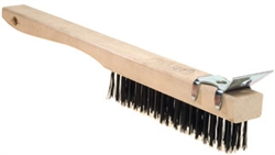 Wire Scratch Brush - with Scraper