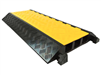 36" Long 3 Channel Cable / Hose Speed Bump Ramp (2" x 2-1/2" channels)