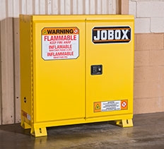 One Shelf Gas Can Cabinet -30 Gallon