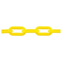 Plastic Chain - Yellow 2"