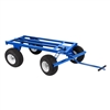 Open Deck Roofing / Utility Cart 30"x60" w/ 18" Pneumatic Tires