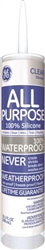 10 oz. Clear Silicone Caulk