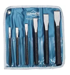 6 Pc. (1/4"-3/4") Cold Chisel Set