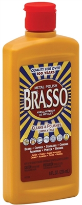 Metal Polish & Cleaner - Brasso 8oz