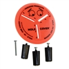 15" Diameter Hole-In-One Cover (For 4" - 12" Holes)