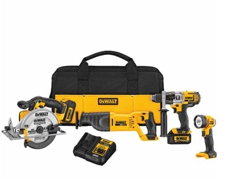 DeWalt 20V MAX* 4 Tool Combo Kit