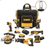 DeWalt Kit, 7-Tool - 20v MAX / Powerstack - DCKSS722P1E1