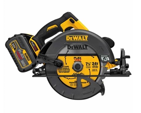 DeWalt FLEXVOLTâ„¢ 60V MAX* 7-1/4" (184mm) CIRCULAR SAW w/Brake Kit