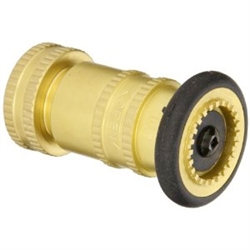 1-1/2" Brass NPS Fire Hose Nozzle