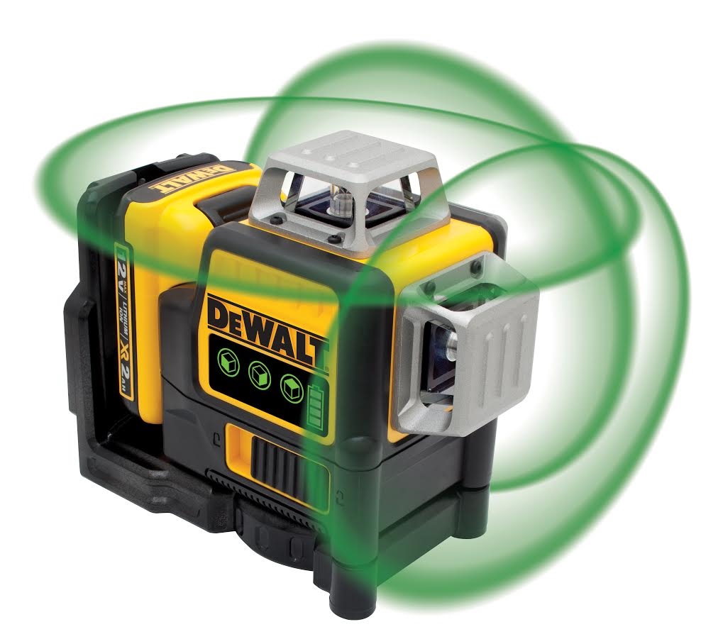 Dewalt green deals line laser level