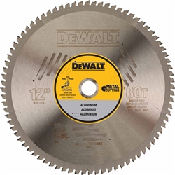 Blade, Miter Aluminum - 12" 80T (1") Non-Ferrous