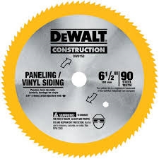 Blade, Cordless - 6-1/2" C.T. (90T Vinyl/Paneling)