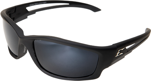 Edge Eyewear Kazbek TSK21-G15-7 Polarized Silver G-15 Lens Safety Glasses