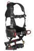 FT-Iron 3D Construction Belted Full Body Harness, Quick Connect Buckle Leg Adjustment Large/X-Large #8144QC
