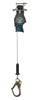 8' CTXâ„¢ Cable Class 2 Leading Edge Personal SRL-P, Single-leg with Steel Mini Rebar Hook #83208SPO