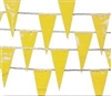 105' Yellow Pennant Flag