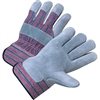 Glove, Leather Palm Gloves with Cuff