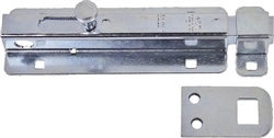 6" Barrel Bolt w/ Padlock Hole