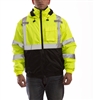 Winter Lined Hi - Viz Lime Bomber Jacket- 4XL