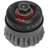 Cup Brush - 2-3/4" Knotted w/ 5/8"-11 Arbor JAZ #72062B
