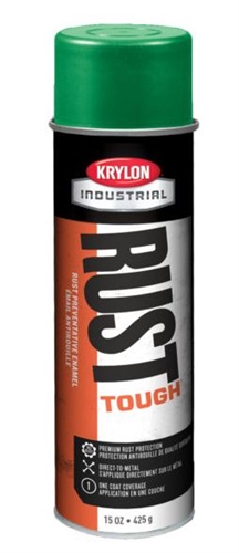 Rust Tough Enamel- 15oz Green Aerosol
