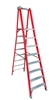 Ladder, Platform - 8 Step Fiberglass