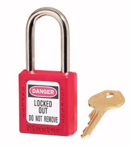 1-3/4" LOCKOUT RED PADLOCK K/A