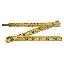 6' Folding Wood Rule (Heavy Duty X46F)