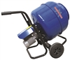 Wheelbarrow Mixer, 3 Cu Ft - 1/2 HP Electric