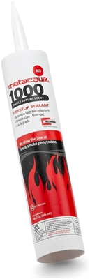 Rectorseal Metacaulk Firestop Sealant- 10.1 oz. Cartridge #66640