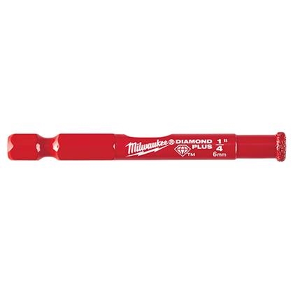 Milwaukee- Hole, Saw 1/4" One-Piece Diamond