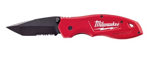 Milwaukee FASTBACKâ„¢ Smooth Folding Pocket Knife