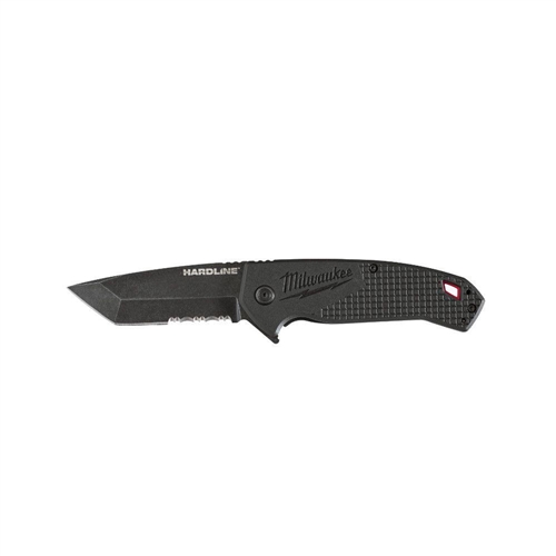 Milwaukee HARDLINE â„¢ 3" Serrated Folding Knife #48-22-1998