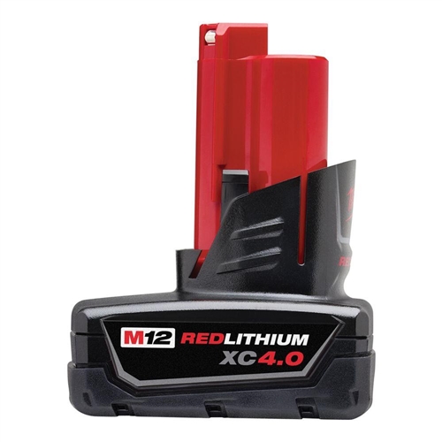 Milwaukee 4.0AH XC High Capacity Battery, M12