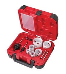 Kit, Hole Saw - 10 Pc. Electricians #49-22-4095