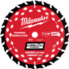 Blade, Nitrus Carbide Demolition / Framing (7-1/4" 24T) Milwaukee #48-41-0750