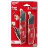 Milwaukee 2 Pack FASTBACKâ„¢ Flip Utility Knife Set #48-22-1503