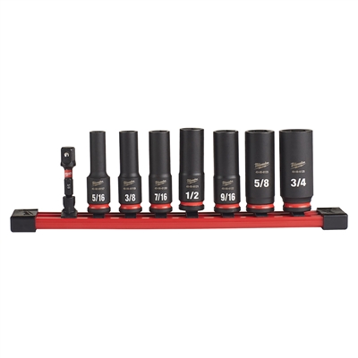 SET,  8PC IMPACT SOCKET 3/8" DR 6PT.  #49-66-7024