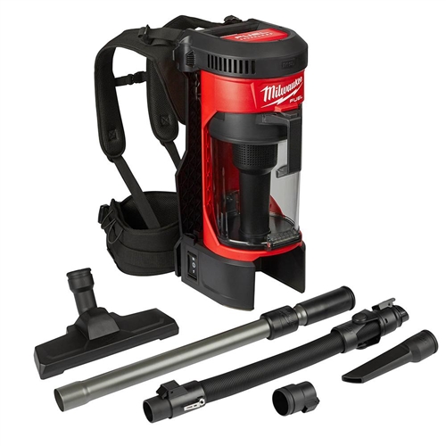 Vacuum, Backpack - Milwaukee M18 Fuel (Tool Only) #0885-20