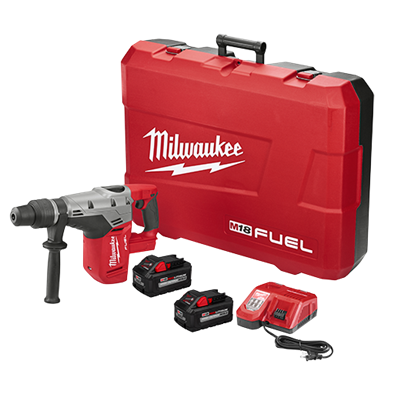 1-9/16" SDS-MAX Rotary Hammer, Milwaukee M18 - Fuel Heavy Duty 9.0 Kit