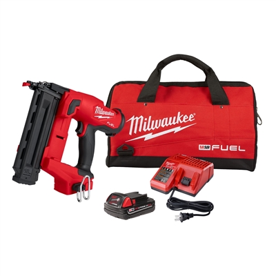 Nailer, Brad 18 Gauge Milwaukee M18 Fuel Kit #2746-21CT