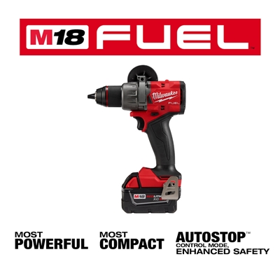 Hammer Drill/Driver, Milwaukee GEN IV M18 - 1/2" - Fuel