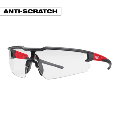 Milwaukee Safety Glasses - Clear Anti-Scratch #48-73-2011