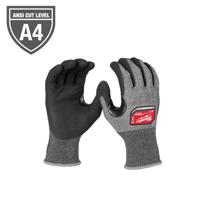 Milwaukee High Dexterity Nitrile Cut Resistant Gloves- SM (Ansi Cut Level A4)