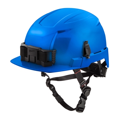 Milwaukee Type 2 Class E Unvented Front Brim Helmet Blue #48-73-1331