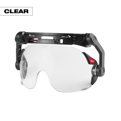Milwaukee Clear Bolt Eye Visor for Helmets and Hard Hats #48-73-1411